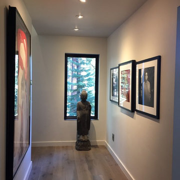 Incline Village Home - remodel, art placement, and landscape design