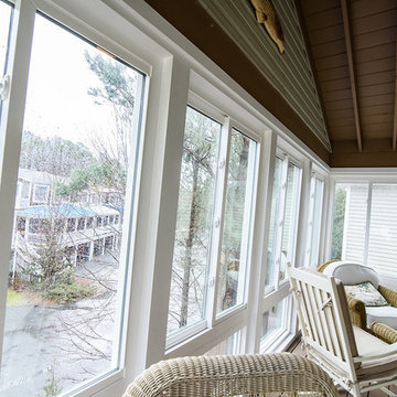Screened Porch to Full Enclosure