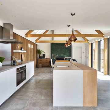 Rustic Modern Family Kitchen