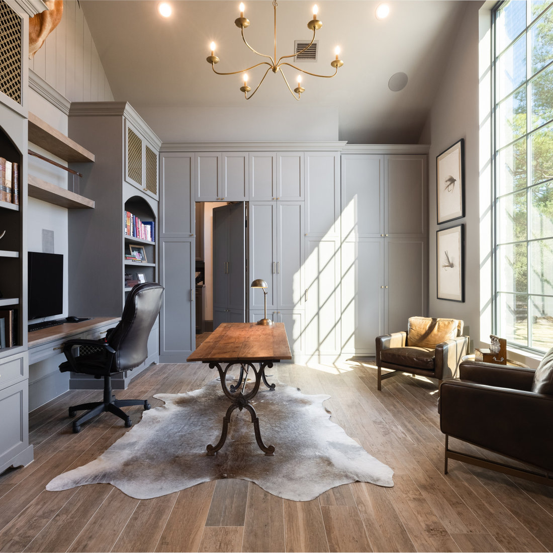 Eclectic Transitional Home on Acreage