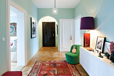 Inspiration for an eclectic home design in Munich.