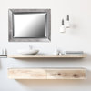 27"x35" Large Wall Mirror Silver Gradient Vanity Bathroom Bedroom Decor