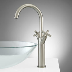 Aviston Single-Hole Vessel Faucet with Pop-Up Drain - Bathroom Faucets And Showerheads