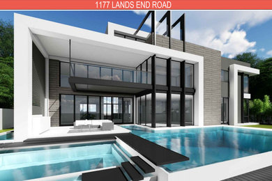 Minimalist home design photo in Miami