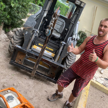 Palm Beach Proper, Bocce Ball Court Construction