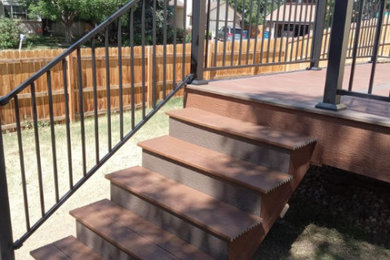 New Deck , Staircase and Rails