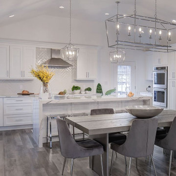 Massapequa White Kitchen