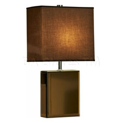 Hepburn Table Lamp in Brown Finish - Table Lamps