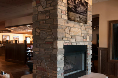 Inspiration for a timeless entryway remodel in Grand Rapids
