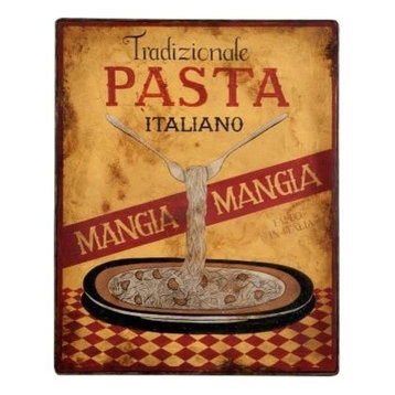 Metal Pasta Sign