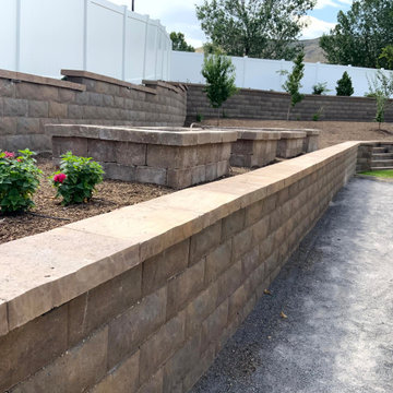 Terraced Edible Garden