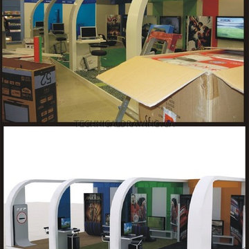 Custom Exhibit Booth Designing & Event Planing