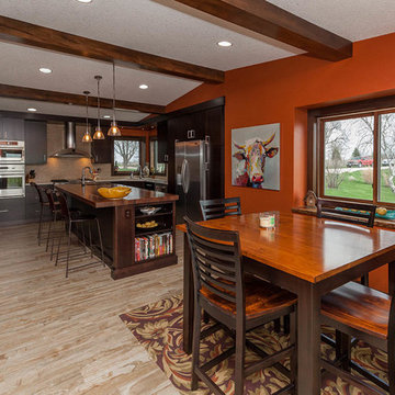 Contemporary Exterior Deck Remodel - 2015