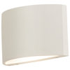 Colton LED Outdoor Sconce, White