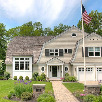 Traditional front entry