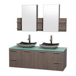 Amare Wall Mounted Bathroom Vanities Sets - Bathroom Vanities And Sink Consoles