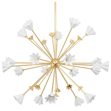20 Light Chandelier-42.5 Inches Tall and 56 Inches Wide - Chandelier