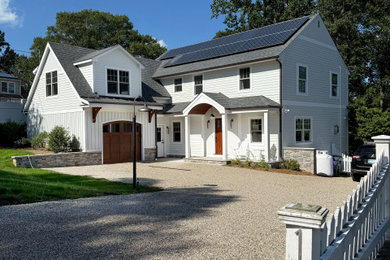 Country exterior home idea in New York