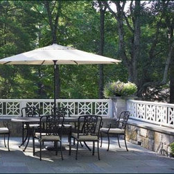 Patio Chippendale Railing - Outdoor Grills