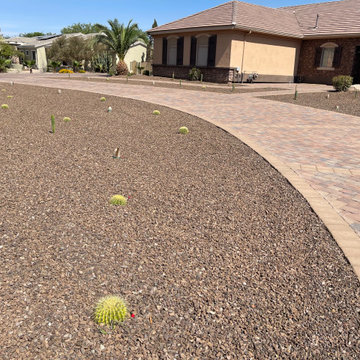 Circular driveway