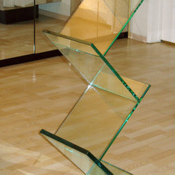 Glass Decorative Structure - Alfredo - Magazine Racks