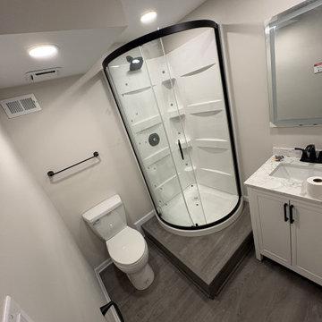 Basement Bathroom Install