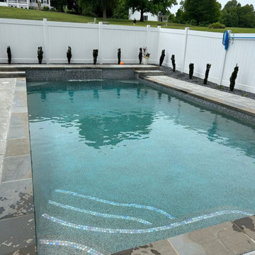 Swimming Pool Build in Huntingtown, MD - AB - Wise Pool & Spa