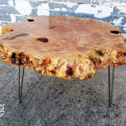 Maple Burl Coffee Table - Coffee Tables