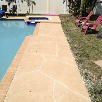 Decorative Concrete Overlay