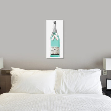 Oliver Gal 'Priceless Champagne Tall' Canvas Art