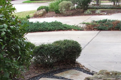 This is an example of a landscaping in Houston.