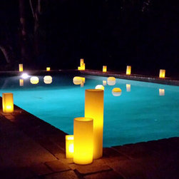 Flameless Candles Outdoors - Lighting
