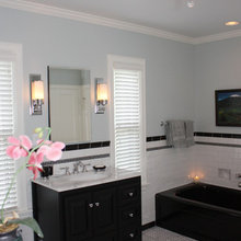 black vanity