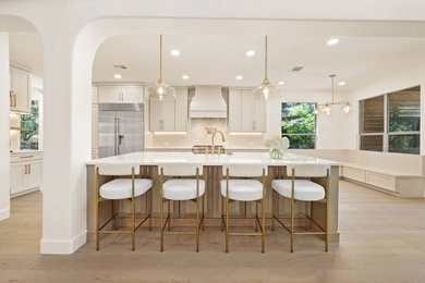 Kitchen - transitional kitchen idea in Austin