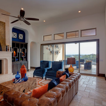 La Cima - Tuscany Series vinyl windows and Moving Glass Walls