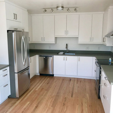 IKEA remodel kitchen is the difference between night and day