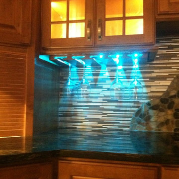 Wine Rack RGB LED Lighting