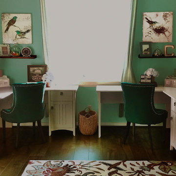 Shabby Chic office remodel