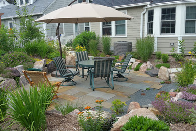 St Paul Patio with Native Plantings