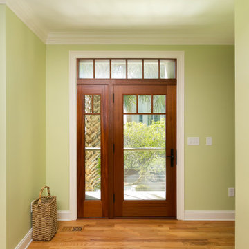 Entry door and sidelites