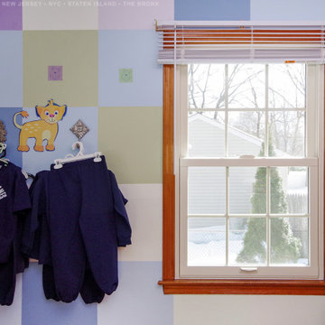 New White Window in Colorful Kids Room - Renewal by Andersen NJ / NYC