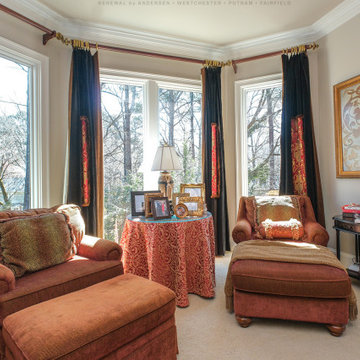 Sensational Living Room with New Windows - Renewal by Andersen Westchetser, Putn