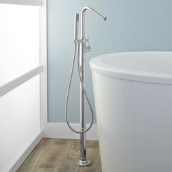 CAVALIER FREESTANDING TUB FAUCET AND HAND SHOWER - Bathtub Faucets