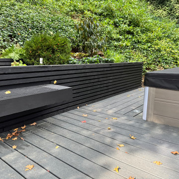 Riverdale, The Bronx, NY  oversized deck