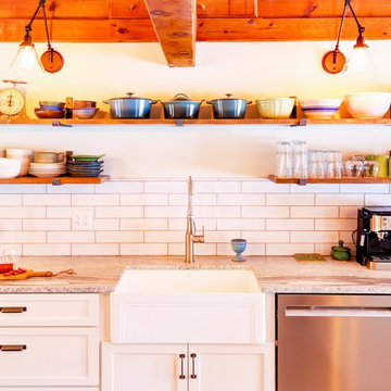 Bedford, NH Post and Beam Kitchen Remodel