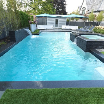 Geometric Concrete Pool Gallery