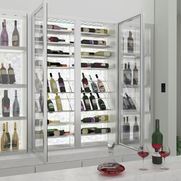 Palm Beach Wine Wall Cabinet