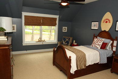 Example of a classic bedroom design in New York