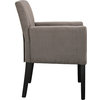 Riley Upholstered Armchair - Gray
