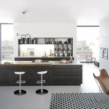 Concrete Cabinets - Industrial Chic
